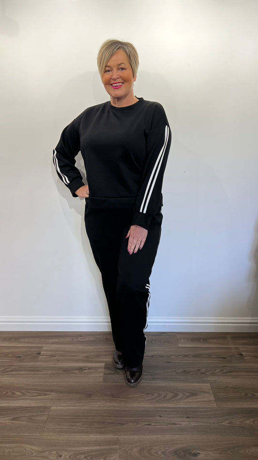 SYDNEY Sport Stripe Inspired Scuba 2 Piece