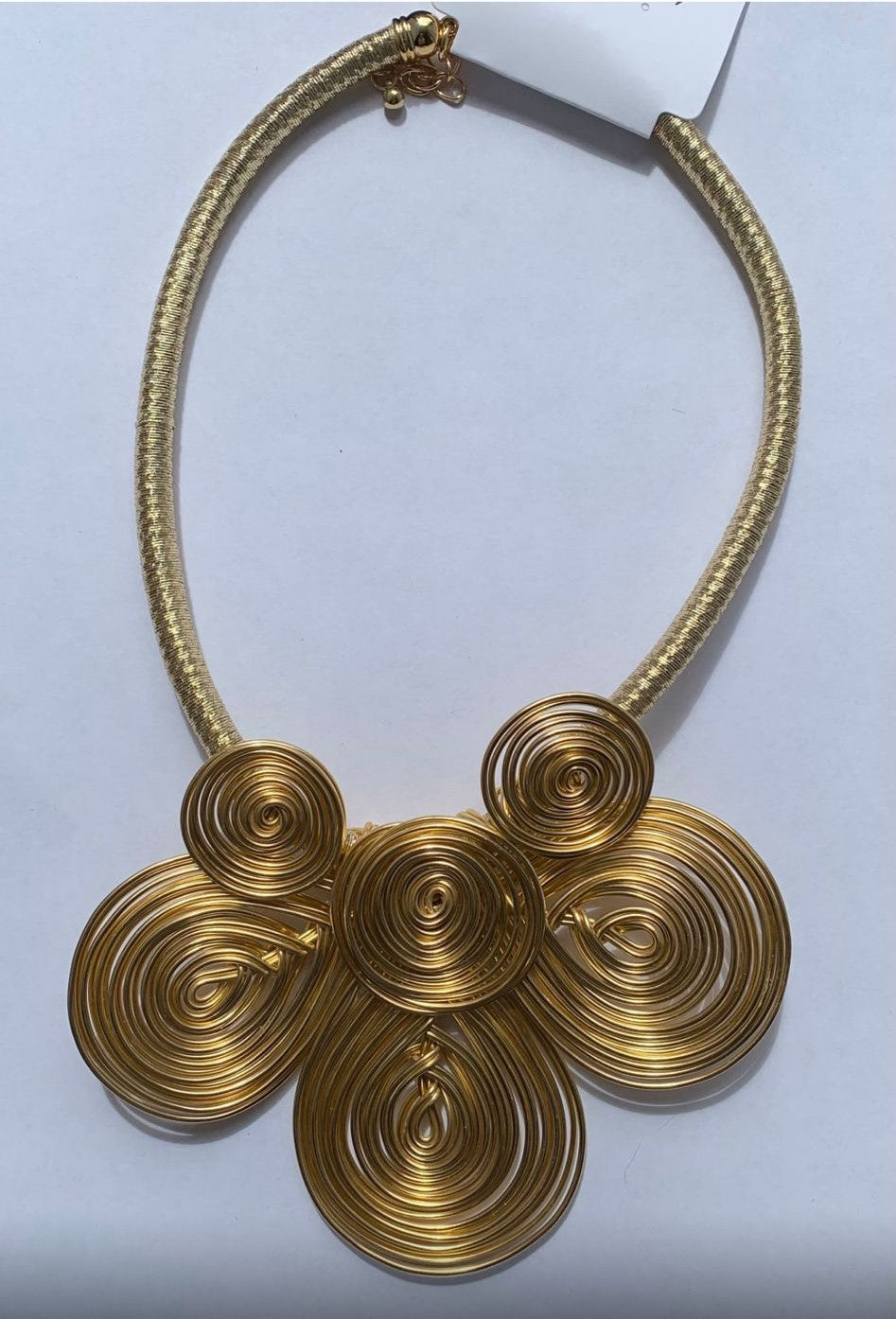 Chunky Swirl Necklace