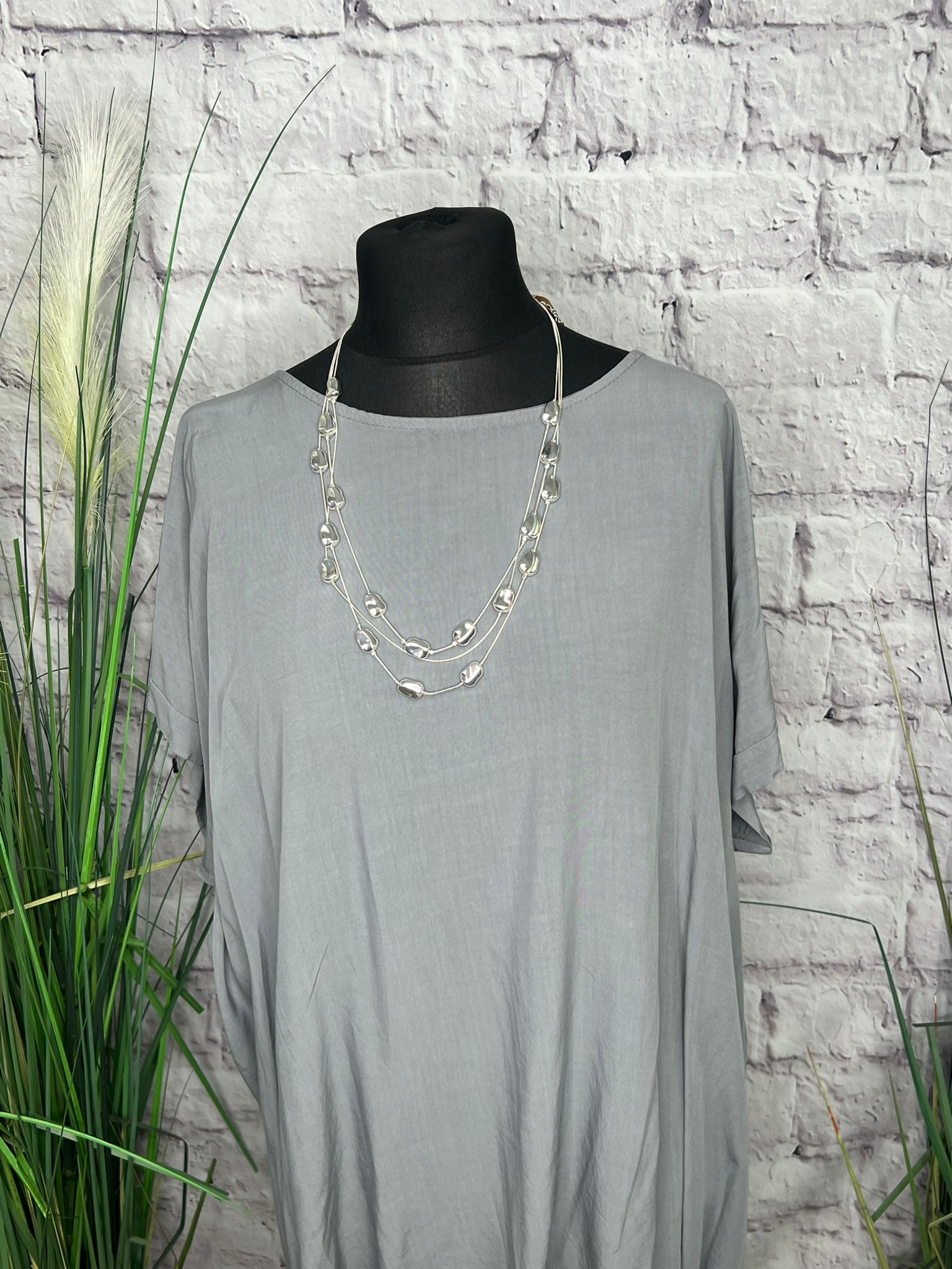 Layered Little Pebble Necklace