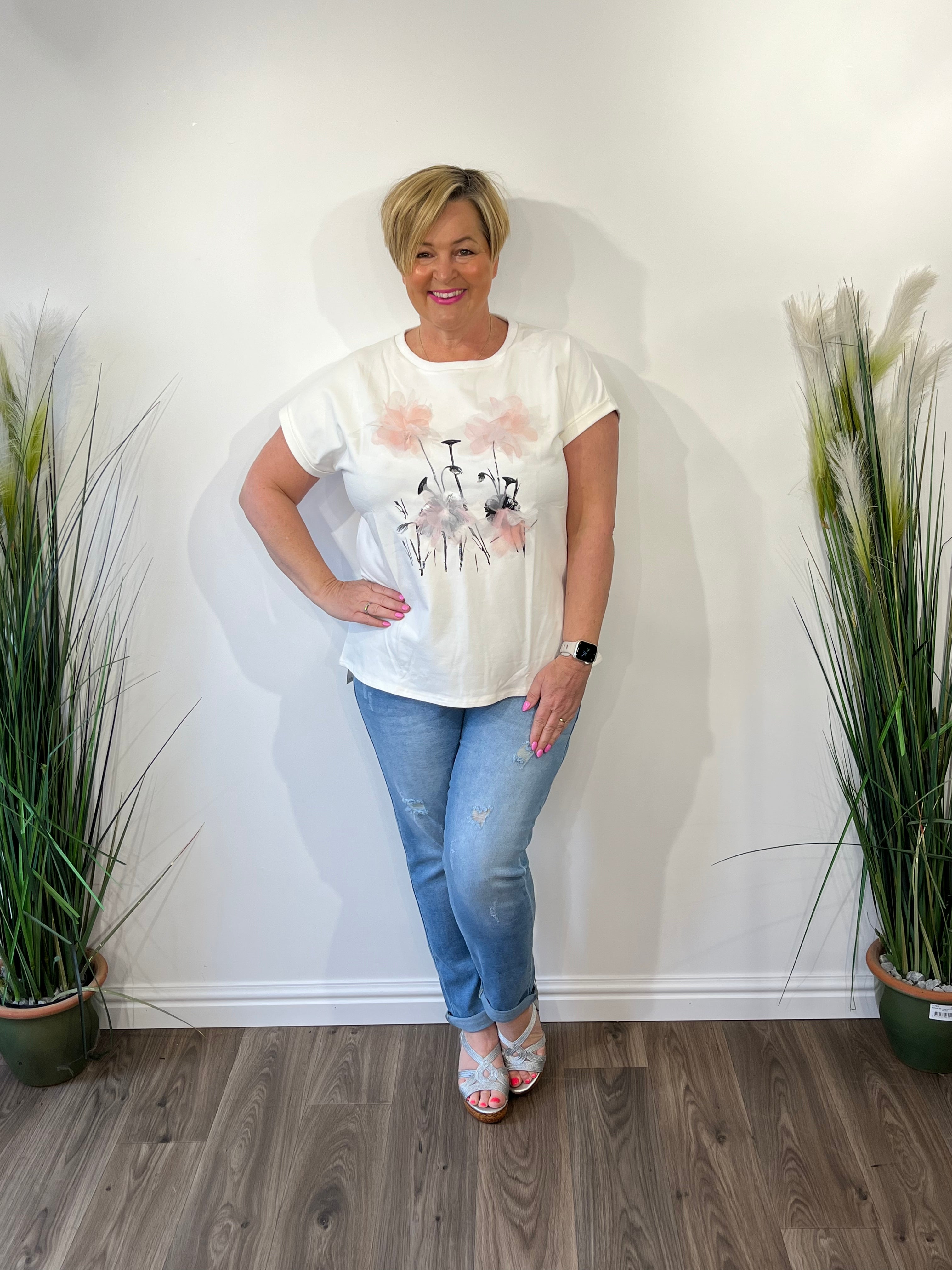 PRIMM Premium Motif Embellished T-Shirt