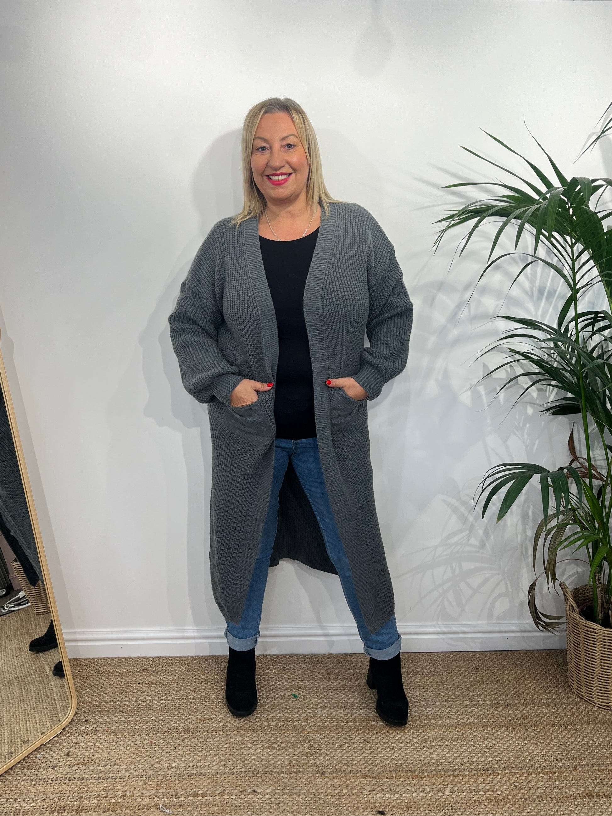 BLAKE Balloon Sleeve Cardigan