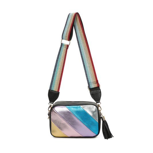 Inspired Rainbow Crossbody Bag