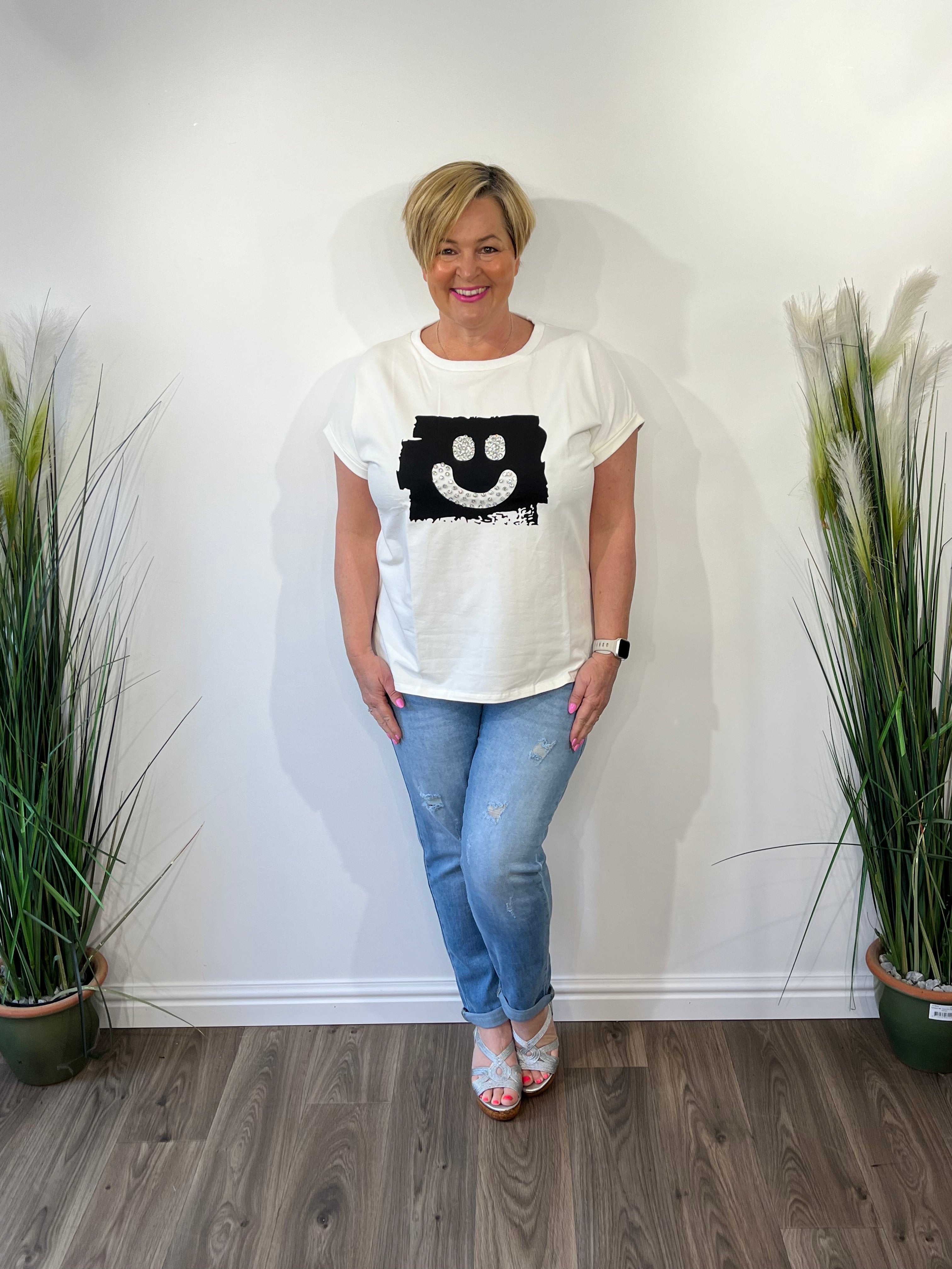 PRIMM Premium Motif Embellished T-Shirt