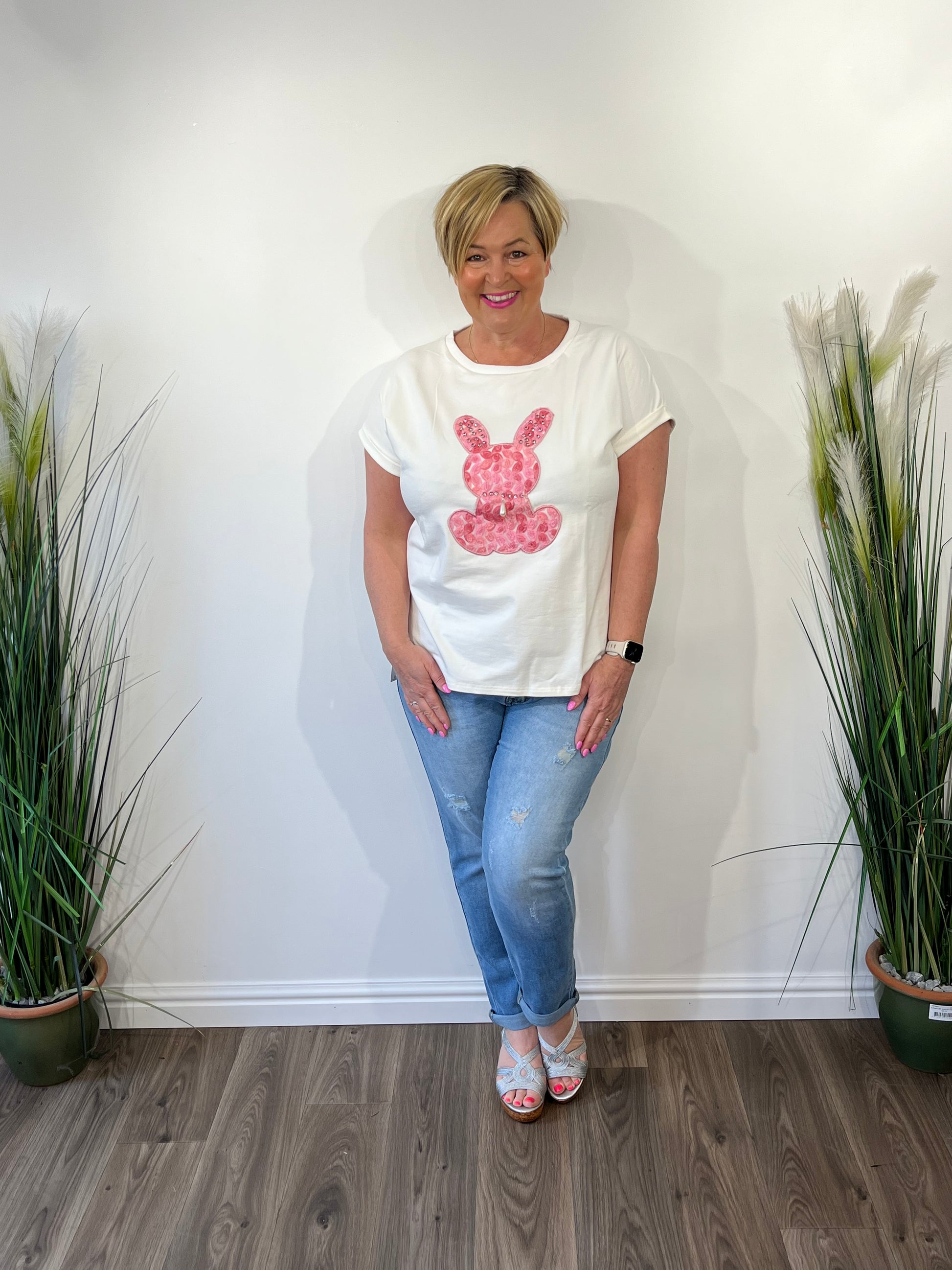 PRIMM Premium Motif Embellished T-Shirt