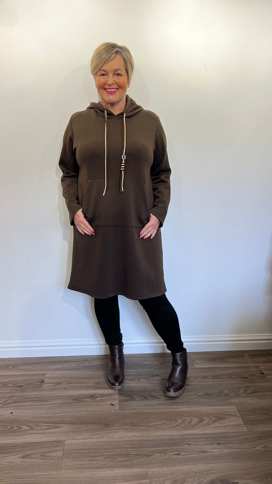 HANNAH Hoodie Scuba Dress