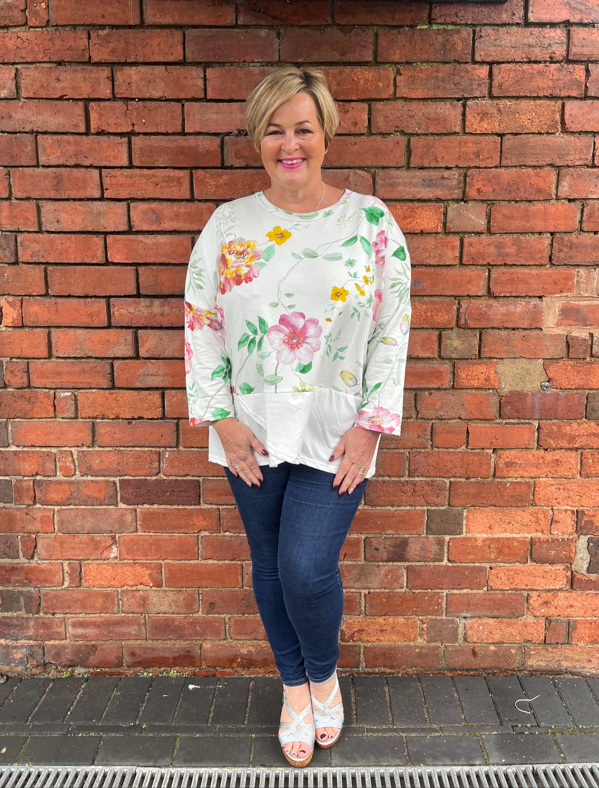 FREYA Floral Sweatshirt Top