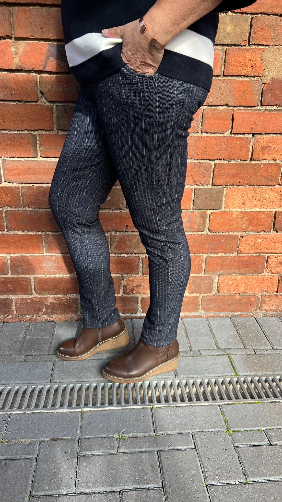 PENNY Pinstripe Smart Jegging