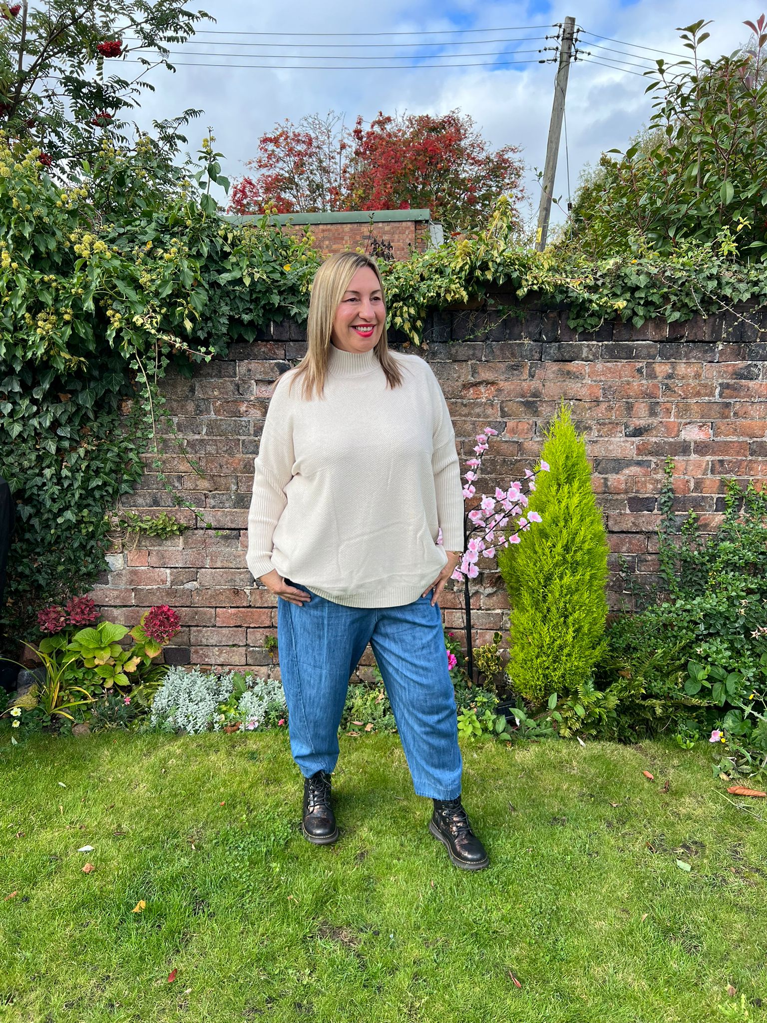 SUSIE Soft Knit Turtle Neck Jumper