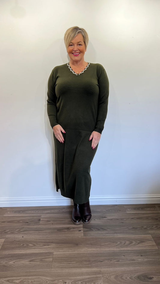 LUCY Longlined Soft Knit Dress
