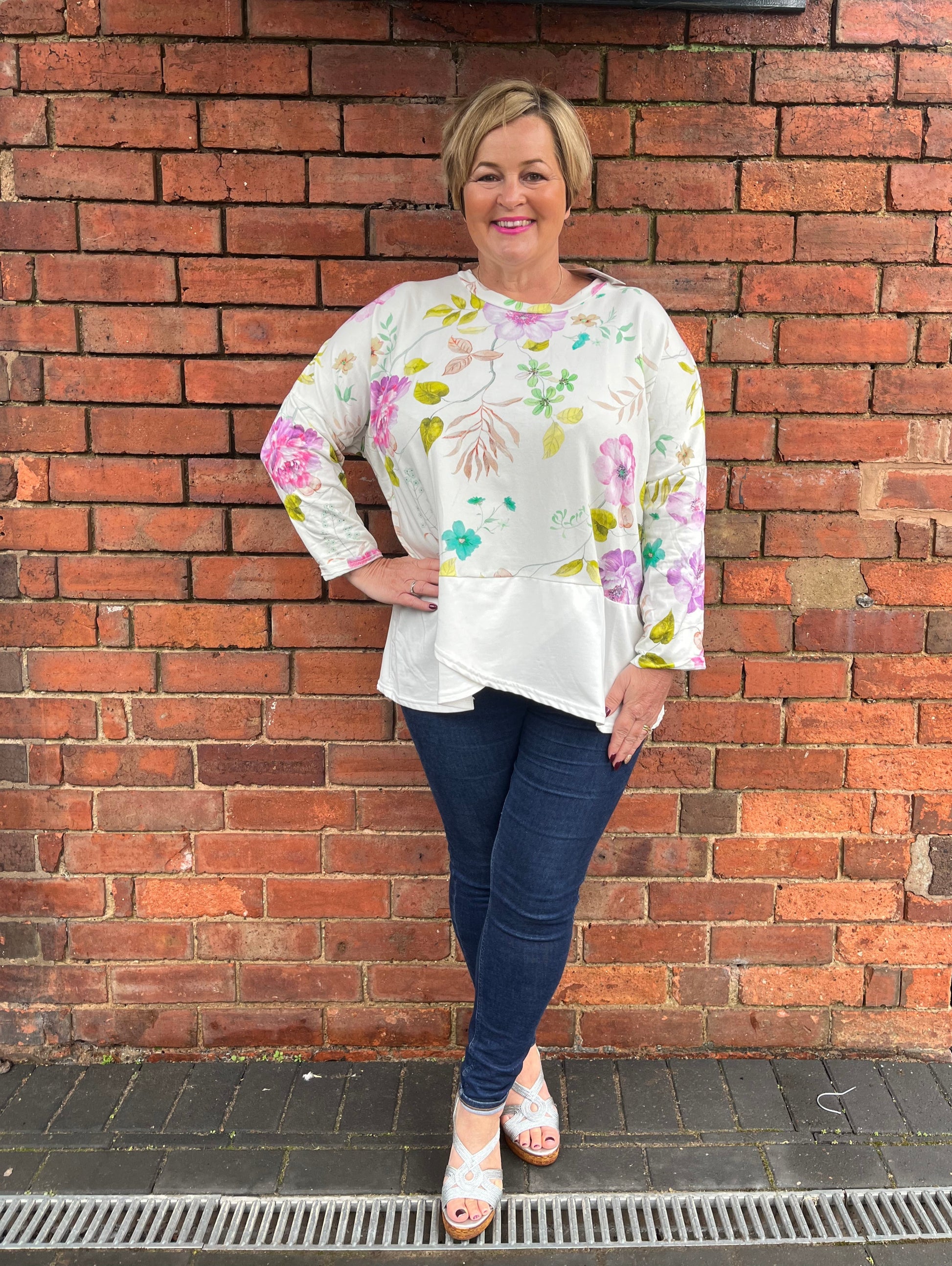 FREYA Floral Sweatshirt Top