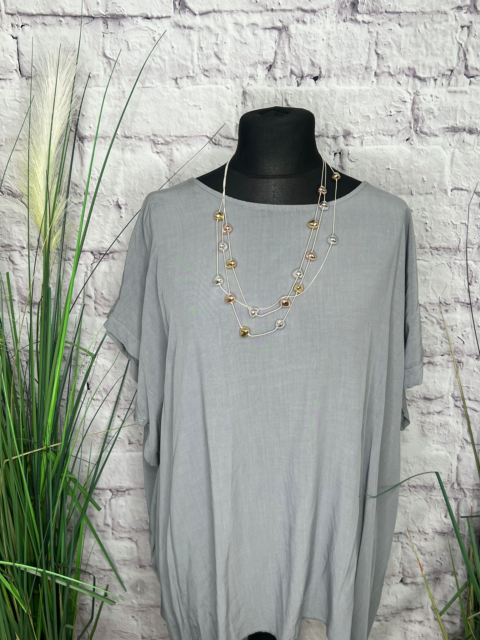 Layered Little Pebble Necklace