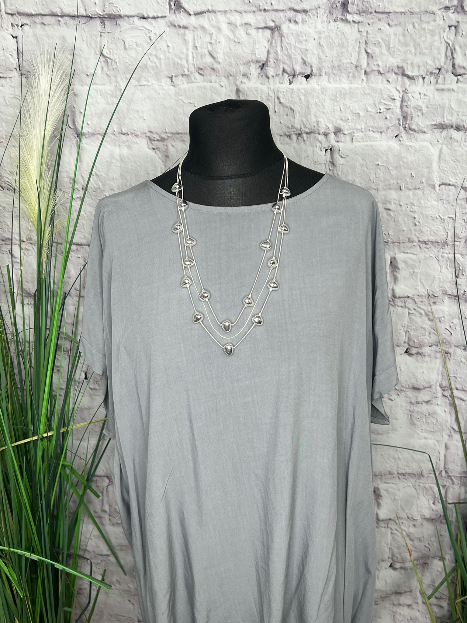 Layered Little Pebble Necklace