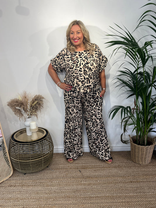 LAYLA Leopard Print Two Piece