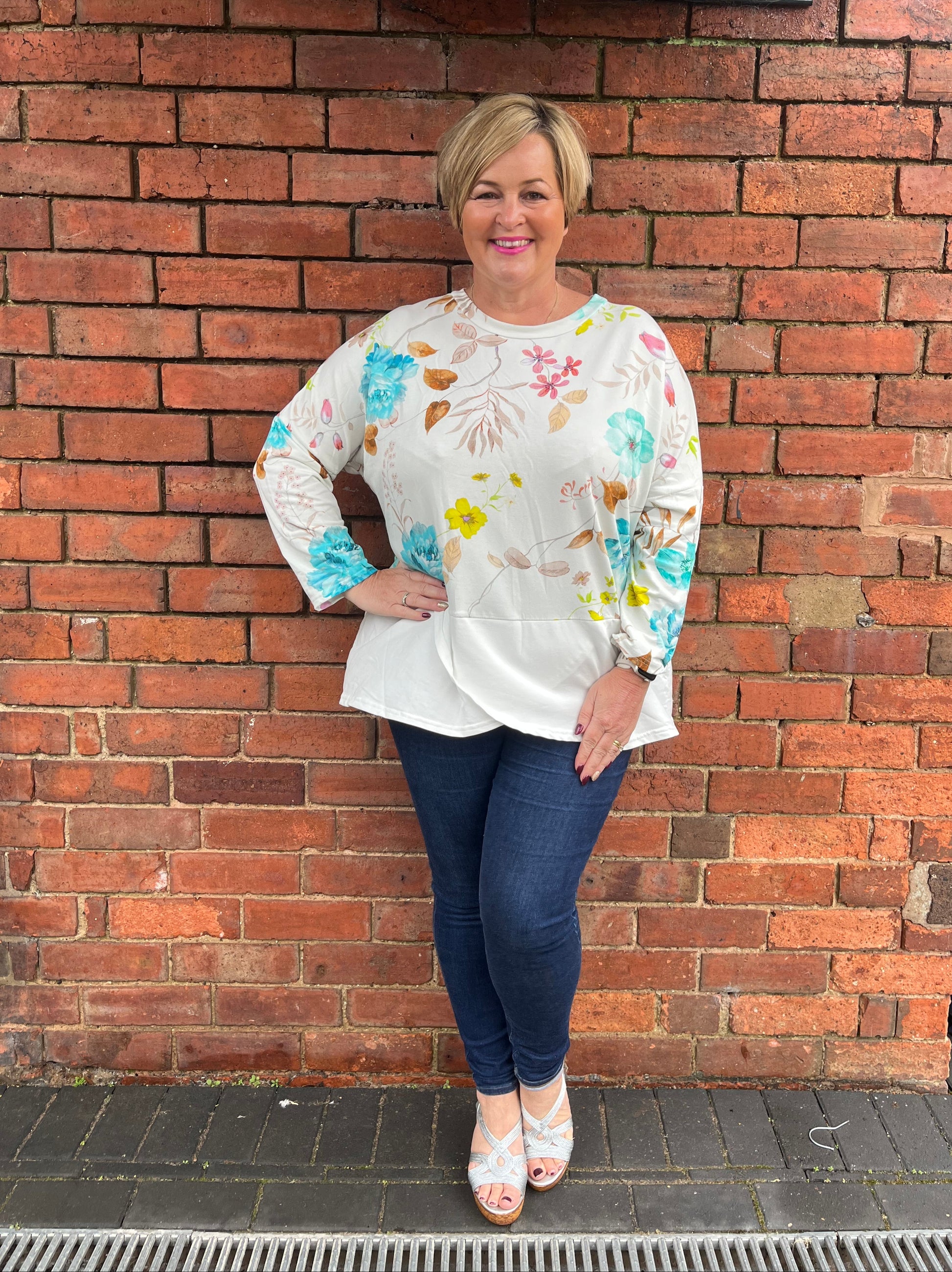 FREYA Floral Sweatshirt Top