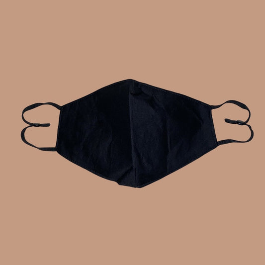 Face Mask - Plain Black